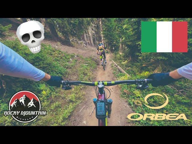 3 guys at RESCHEN | oberer & unterer schöneben trail [4K]