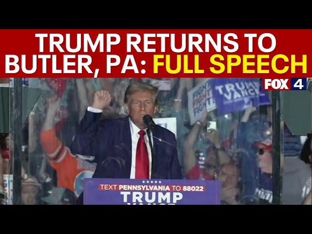 Trump Rally in Butler, PA: FULL SPEECH