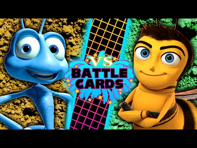 Flik VS Barry B. Benson (Pixar VS DreamWorks) - VS Battle Cards