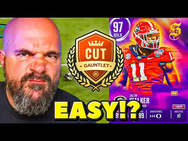 Is College Ultimate Team TOO EASY?? Undefeated CUT Gauntlet