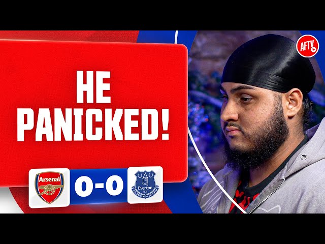 He Panicked! (@Bhavss14) | Arsenal 0-0 Everton