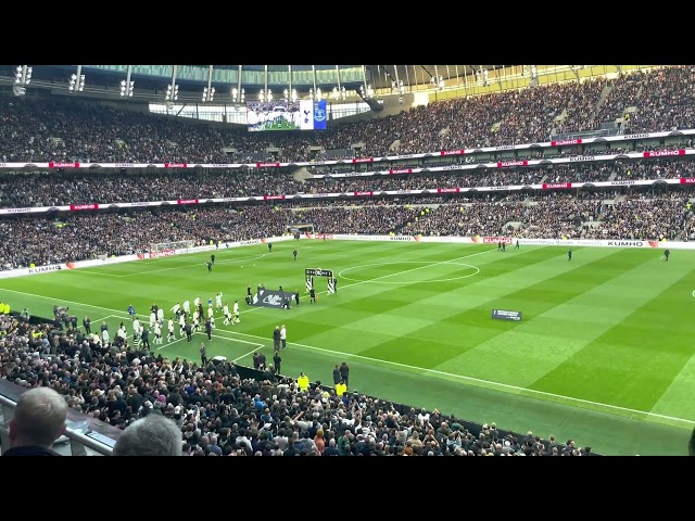 Spurs Kick Off, Music, Light Show & Video Build Up to Everton match Tottenham Hotspur Stadium EPL