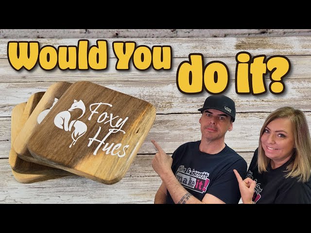 How to Color Fill a Laser Engraving on Wood with Powder Coat