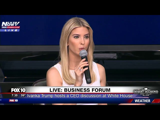 FULL: President Trump, Ivanka Trump and VP Mike Pence Business Climate (FNN)