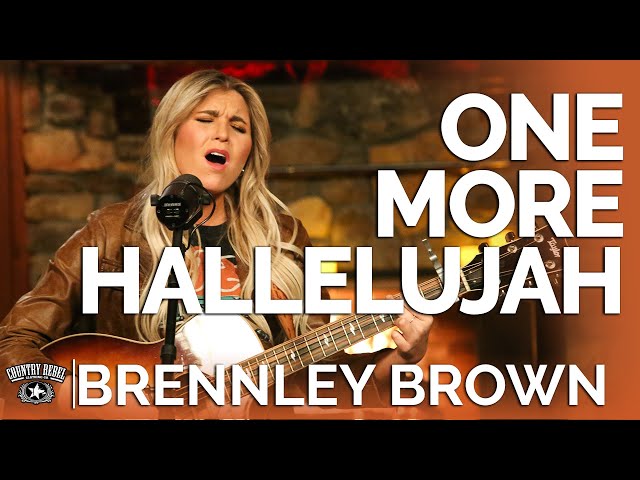 Brennley Brown - One More Hallelujah (Acoustic) // Fireside Sessions