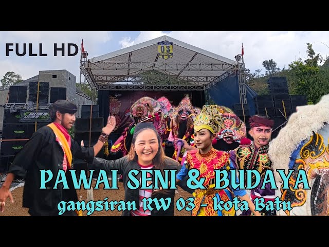 PAWAI SENI DAN BUDAYA - GANGSIRAN - KOTA WISATA BATU