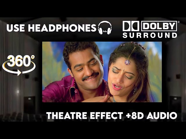 Yamadonga  | Nuvvu Muttukunte |Theatre Experience Dolby Atmos  Surround  sound  8D Audio  | Jr NTR