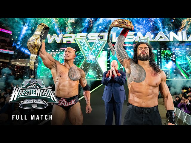 FULL MATCH: Roman Reigns & The Rock vs. Cody Rhodes & Seth Rollins: WrestleMania XL Saturday