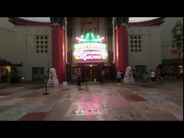 VR180 - Walt Disney World - Hollywood Studios - Chinese Theater Exterior  - November 21st 2020