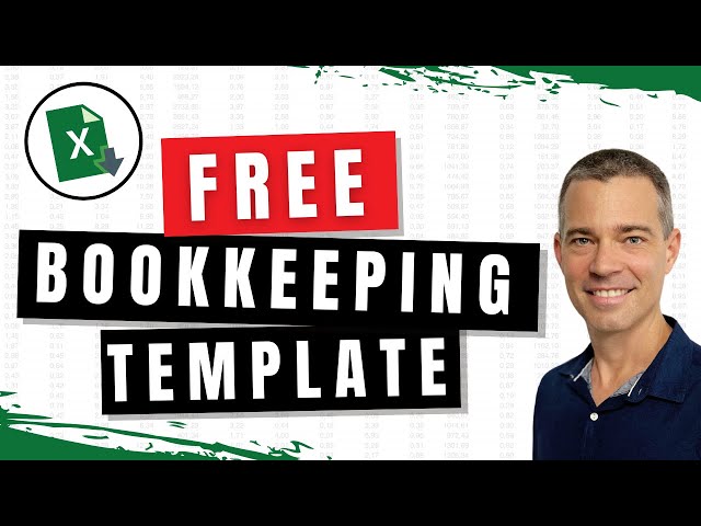 FREE Excel Bookkeeping Spreadsheet Template | Simple and Easy