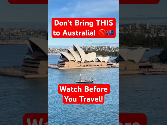 Don’t Bring THIS to Australia! 🚫🇦🇺 Watch Before You Travel! #WhatsUp21