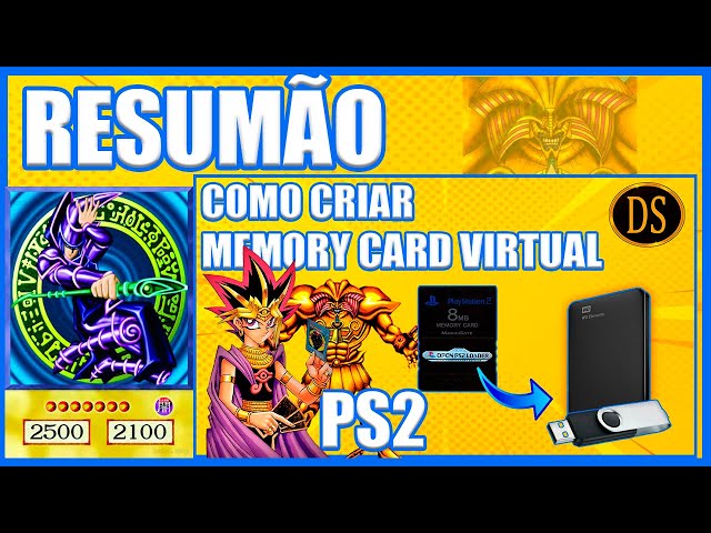 RESUMÃO: COMO CRIAR MEMORY CARD VIRTUAL PS2 OPL