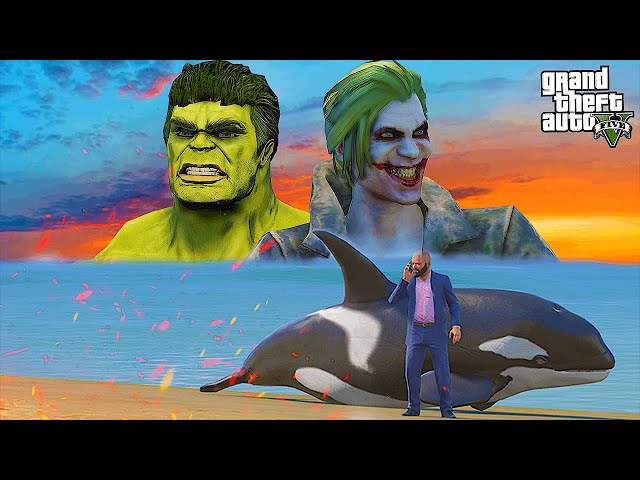 GTA 5 JOKER DON'T MESS WITH HULK | MAHESHWAR GAMERZ