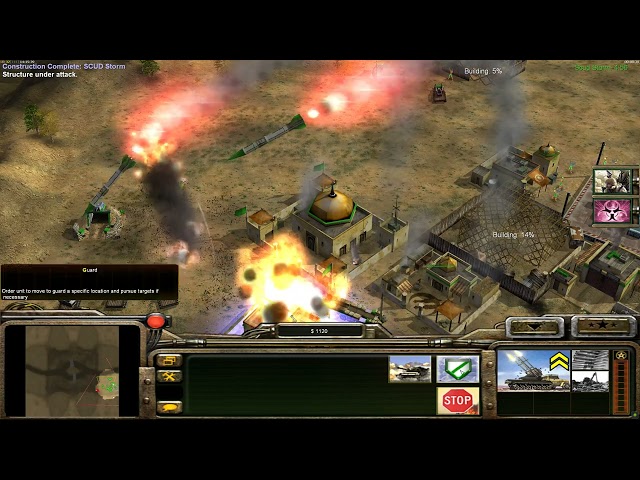 Command & Conquer: Generals - 1 vs. 7 Brutal Armies (GLA)