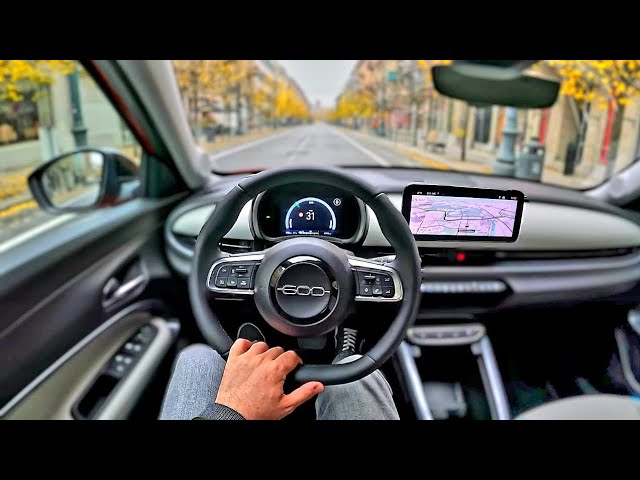 2024 Fiat 600e POV Test Drive | Experience the Future of Electric Driving