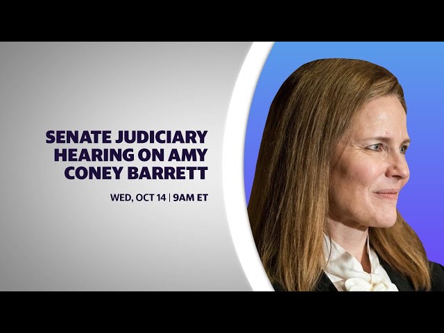 Day 3: Senate Judiciary hearing on Amy Coney Barrett