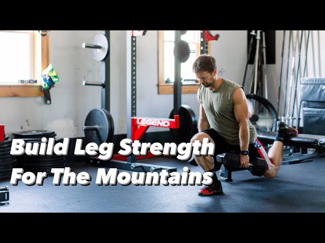 Raised Foot Split Squat - Leg Strength for Uphill Athletes