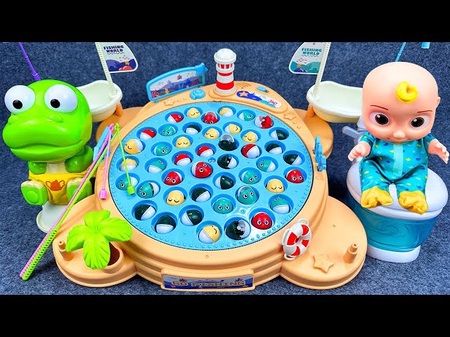 COCOMELON Fishing Toys✨ Pinkfong , Crong Toilet Attractive Fishing Toy ASMR 😍 DX Unboxing