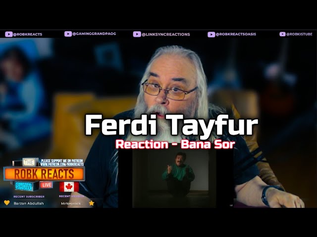 Ferdi Tayfur Reaction - Bana Sor - First Time Hearing - Requested