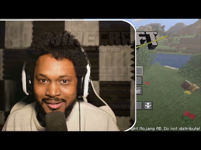 Cory vibing to minecraft music for 15 minutes and 5 seconds