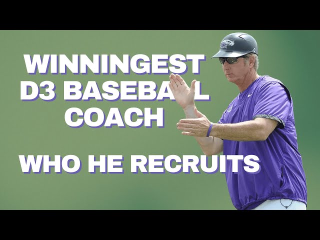 Elite Baseball Numbers - Episode 1 - Coach John Vodenlich