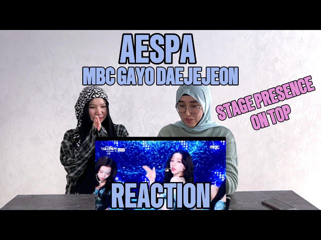 [2024 MBC 가요대제전] 에스파 - 인트로 + 슈퍼노바 + 위플래시 (aespa - Intro + Supernova + Whiplash) | REACTION