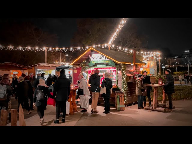 Vienna Walk Christmas Market ART ADVENT, December 2022 | 4K HDR