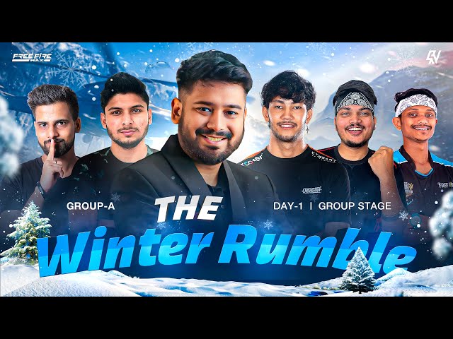 Winter Rumble Round 1 feat. Mafia's,Team elite,TSG,NG #freefire #freefirelive #rockyrdxlive