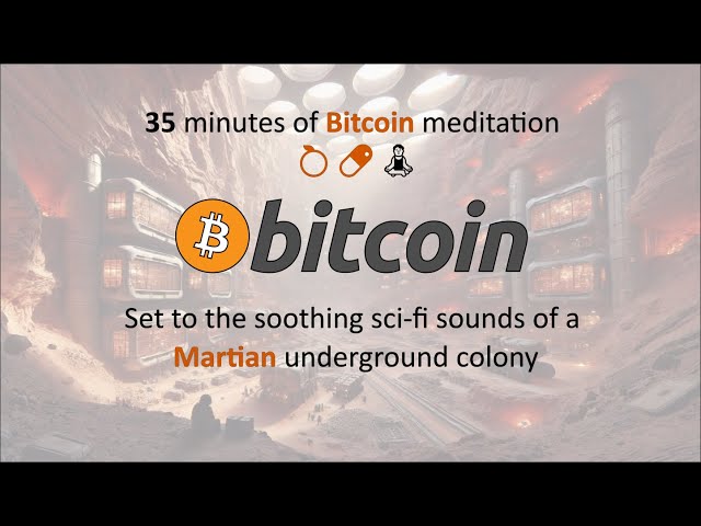 🍊🧘‍♂️ 36 minutes of Michael Saylor talking about BTC changing the world w/ meditative sci-fi sounds