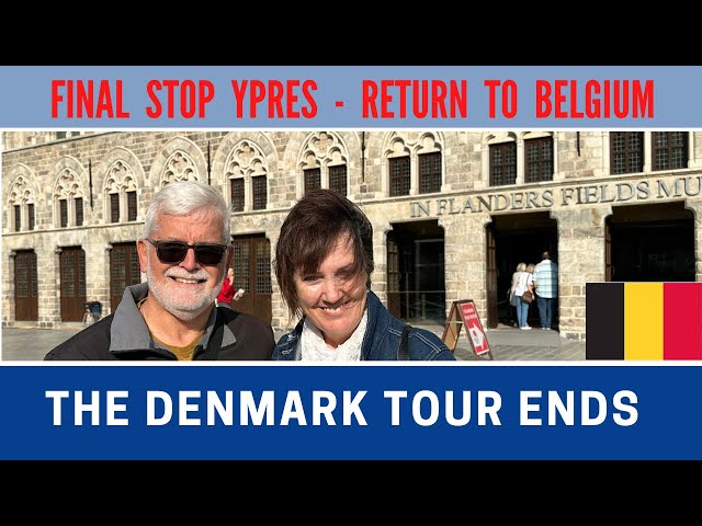 Beautiful YPRES BELGIUM | The Final Stop | Le Shuttle Eurotunnel | Vlog 675