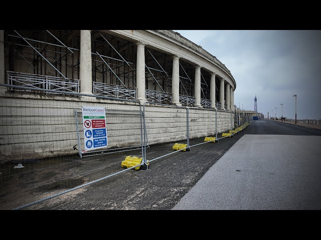 Gloomy Blackpool: Is there anybody here?