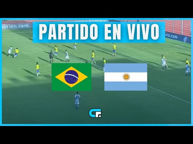 ✅ Brasil vs Argentina En Vivo 🏆 Sudamericano Sub-20