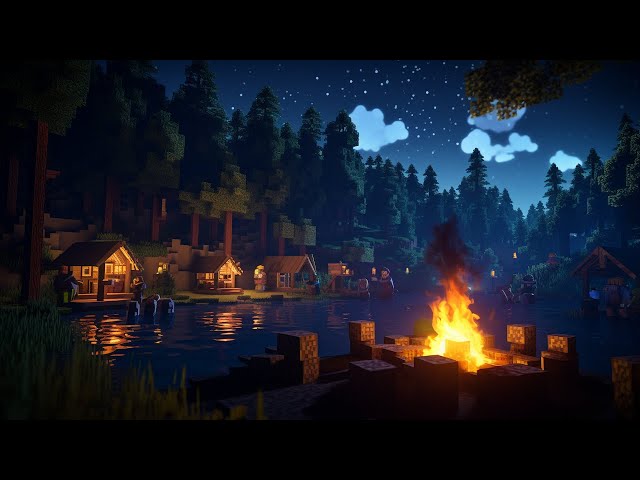 ✨🍃 Stories By The Campfire... | Minecraft Music & Ambience