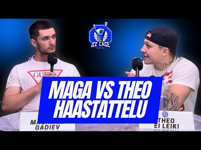 Maga vs Theo haastattelu | ICE CAGE 3