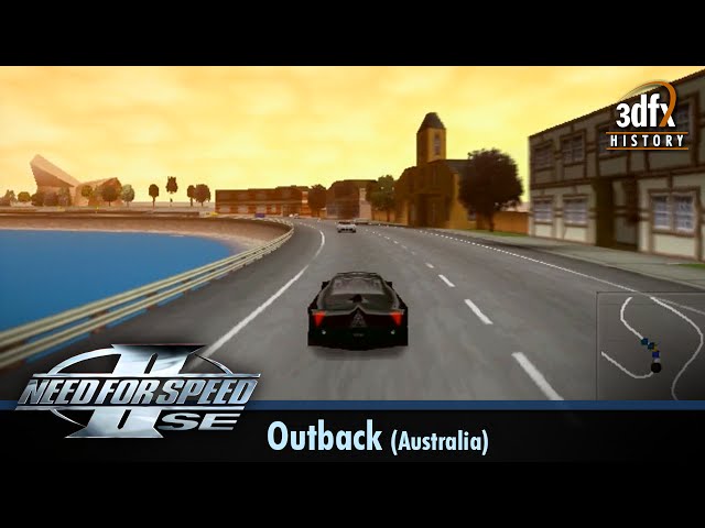 3dfx Voodoo 1 - Need For Speed 2 SE - Outback - Australia [Gameplay]