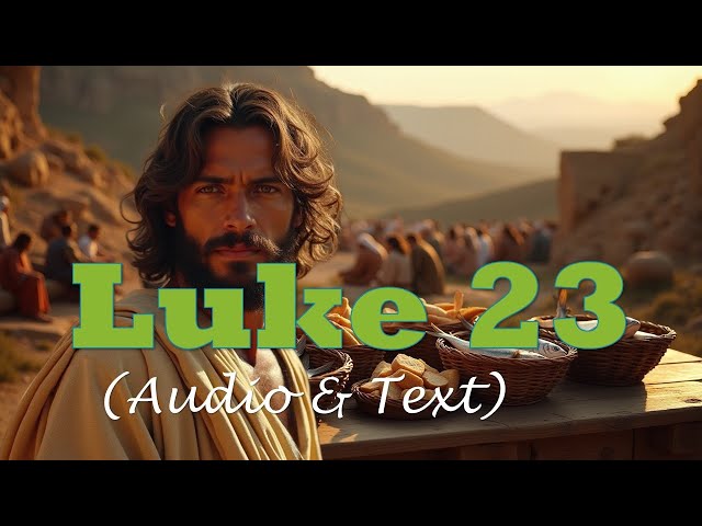 Luke 23 | KJV AUDIO BIBLE (With Text & Images)