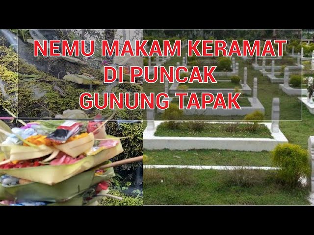 Makam Keramat Jejak Wali Tujuh dan Pura di Puncak Gunung Tapak, Bali