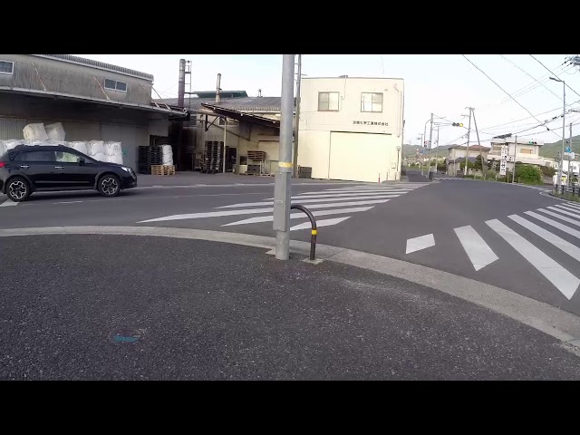 Biking to Mt Yuzuruha - Awaji Shima Japan (Sumoto - Minami Awaji)