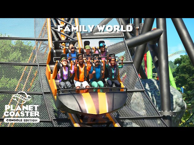 Family World/Park Tour/Planet Coaster Console Edition (PS4)