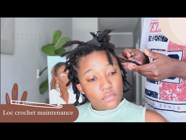 Instant Locs Maintenance With Crochet Needle I Miss Kobeli