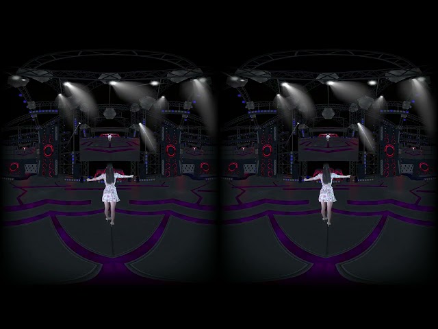 3D VR180 MMD JUMP UP