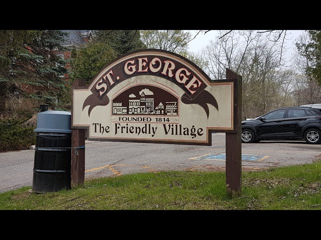 St.George, Ontario, Canada Walking Tour