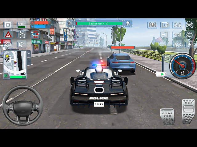 Extreme Police Chase - Thrilling High-Speed Pursuits in Police Sim 2022 - Android Gameplay