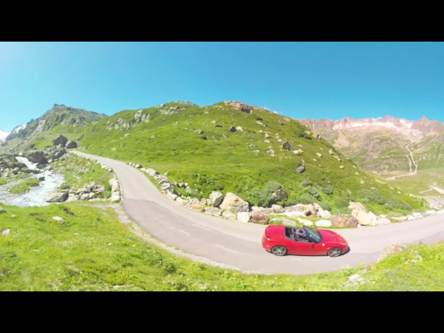 Ferrari California T HS V8 I Sustenpass I Switzerland I 360 Video