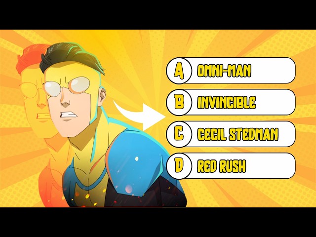 INVINCIBLE QUIZ 🔥