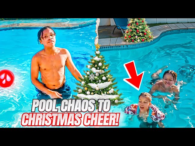 From Pool Chaos to Christmas Cheer 🎄 Vlogmas