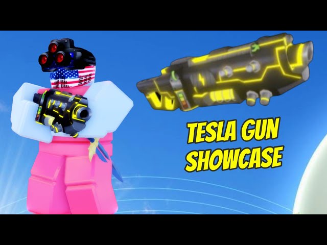 Roblox Flag Wars - The New Tesla Gun Showcase