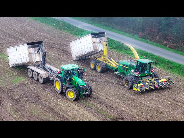 Ensileuse Porte-Caisson UNIQUE EN FRANCE ! REPORTAGE ENSILAGE MAÏS 2024