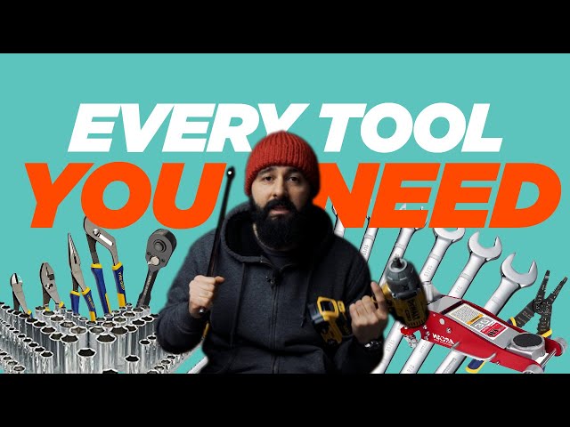 Tools You Need to Start Working on Cars