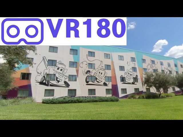 Disney's Art of Animation Cars Family Suite Room Tour VR180